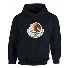 Mexican Eagle unisex 100% Cotton Custom Hoodie Sweater S,M,L,XL,XXL