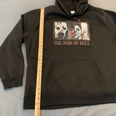 Boys Of Fall Hoodie Mens 3XL Black Horror Movie Villains Halloween Pullover
