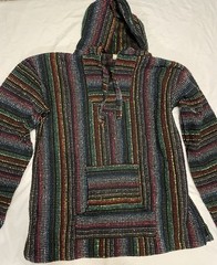 Unbranded Woven Hoodie Multicolor Size Xl See Pictures Detail/ Wear