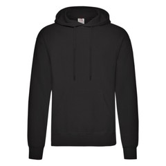 Fruit of the Loom Men’s Classic Hooded Sweatshirt – Plain Hoodie Pullover