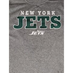 New York Jets Sweatshirt Crewneck Pullover Football NFL Mens Sport Gray Large