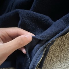 Polo Ralph Lauren Navy Full Zip Fleece Hoodie Pony Logo Pockets Mens M