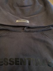Essentials hoodie M black