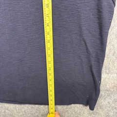 Vince Hoodie Henley Sweatshirt Men’s XXL Blue Cotton Luxury New $145