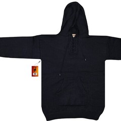 MEN HANDMADE ANDEAN ALPACA PULLOVER HOODIE SZ M L XL