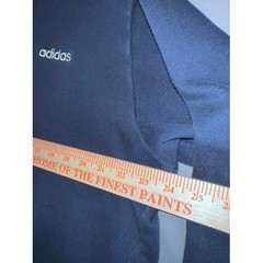 Adidas Mens Essentials Hoodie Navy Blue Fleece Pullover Sweatshirt XL