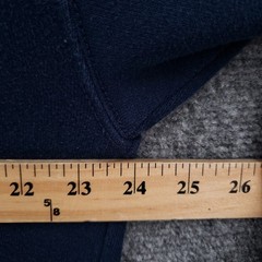 VINTAGE Eagle USA Hoodie Sweatshirt Mens XL Blue Pullover Blank Plain USA