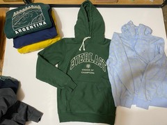 Wholesale Lot of 20 Sweatshirts Various Mens Size Vintage Y2K Rap Sports Graphic