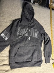Kangol Born British Hoodie Raised On Streets New York “from The Jump” Men’s L