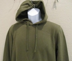 Men’s Regular Fit Hooded Pullover Sweatshirt – Goodfellow & Co Green SMALL