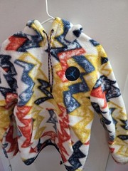 Nike Air Jordan Classic Fleece Popover Hoodie Sold Out Jacket DH1110-133 Sz Sma