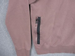 Jordan Hoodie Mens Large Brown Paris Graphic Pullover Zip Pocket DM3096-291