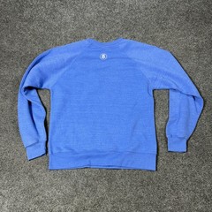 J America Sweatshirt Mens Large Blue Crewneck Pullover Fire Goodell Barstool