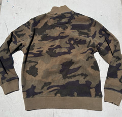 Men’s Old Navy Sweatshirt Camo M Full Zip Streetwear Woodland Modern City War