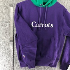 Carrots X Champion Reverse Weave Pullover Hoodie Purple Green Men’s Size S