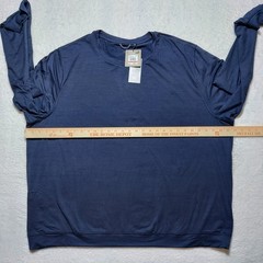 Puma Cloudspun GRYLBL Crewneck Mens 3XL Navy Blazer Heather NWT 535500 02
