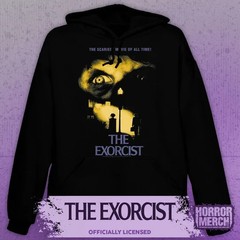 The Exorcist Scariest Movie Of All Time Horror Graphic Black Hoodie