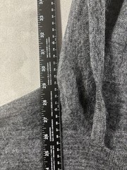 Paka Royal Alpaca Wool Hoodie Size XL Gray Pullover Sweater