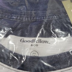 4XL Men’s Big & Tall Standard Fit Rugby Crew Tee Goodfellow & Co BIG & TALL