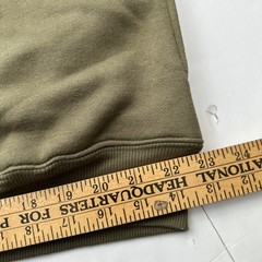HIP MNL Pullover Hoodie Fleece Mens Sweatshirt Olive Green Sz- M NWT #1963