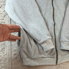 Pro Club Men’s Reversible Fleece and Thermal Hoodie Medium