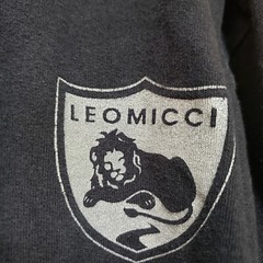 Leomicci Hoodie Mens XL runs Small Black Athletic Athleisure Gym Workout Jumper