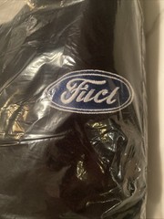 FUCT Ford Oval Parody Embroidered Logo Pullover Hoodie Black Extra Large XL