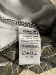 Carhartt Mossy Oak Camo Hoodie Youth XL 18-20 Fits Men’s Small Hunting Pullover