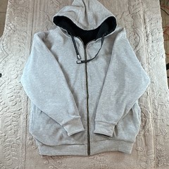 Pro Club Men’s Reversible Fleece and Thermal Hoodie Medium