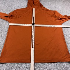 Burlebo Hoodie Mens Extra Large Brown Golf Performance Pullover Stretch Golfer