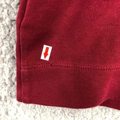 Banana Republic Sweatshirt Mens XL Pullover Long Sleeve Red Plum 1/4 Zip