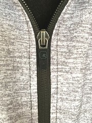 AND 1 Sweatshirt Men’s XL Black & Gray Full Zip Front Long Sleeve Basketball