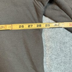 Smith’s Workwear Sweatshirt Mens 3XL Gray Sherpa Thermal Knit Henley Pullover