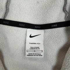 Nike Therma-FIT Hoodie Mens Large Tall Gray Heather Full Zip Fleece Jacket L