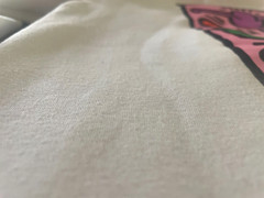 Keith Haring Sweatshirt US Size S EUC Long Sleeve H & M White Bright Shoulders