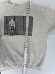Vintage Vietnam Veteran US Army Crewneck Sweatshirt Size XL Distressed