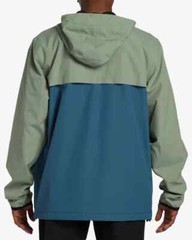 BILLABONG Men’s TRANSPORT A/DIV Windbreaker Jacket – SAG – Medium – NWT