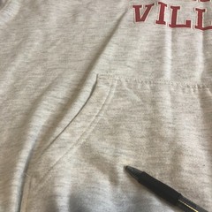 Greenwich Village NYC Sweatshirt Hoodie Unisex One Size Medium-Large Gray