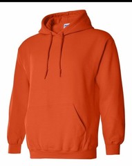 Gildan Adult Heavy Blend 50/50 Long Sleeves Pullover Hooded Sweatshirt G185