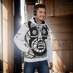 Hip Hop Hoodie, one of a kind, artist design