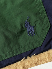 POLO RALPH LAUREN PERFORMANCE HIGH-PILE FLEECE HYBRID HOODIE JACKET SIZE M-L