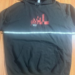 Keshi 2023 Hell and Back Official Tour Hoodie Mens Sz L Black Just Hoods Gabriel
