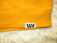 Warhorse Barbell Club Sweatshirt Men’s Size M Medium Yellow Long Sleeve Pullover