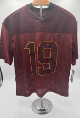 Black History Month Adult Jersey XS NWT Brown Together We Rise #19 Graphic Shirt