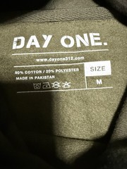 NEW Day One 312 “DAY ONE.” Woodland Camo Hoodie – Size Medium – NWT Streetwear