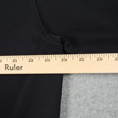 Helmut Lang Core Logo Hoodie Men Large Black Luxury Designer Hip Hop Sweatshirt