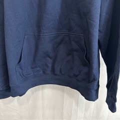 Gildan Unisex Navy Blue Sweatshirt Hoodie 2XL