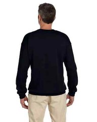 Gildan G180 Adult Cotton/Polyester Crew Neck Heavy Blend Fleece Knit Sweatshirt