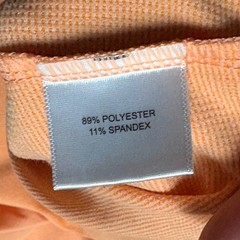 Peter Millar Crown Sport Peach Orange National Logo Performance Hoodie M