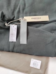 Fear of God Essentials Hoodie Stretch Limo Black Size Small AUTHENTIC